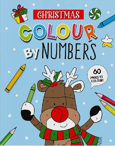 Picture of CHRSTMAS COLOUR BY NUMBERS